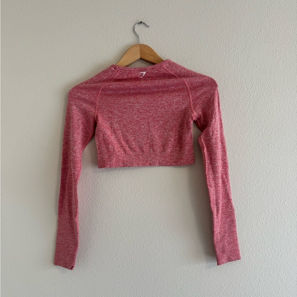 5/$55 !! 🔥 Gymshark pink Heathered Tee - Picture 3 of 3